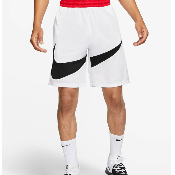 🏀 CLASSIC B-BALL SHORTS WHITE /BLACK MEDIUM Nike - Picture 6 of 12